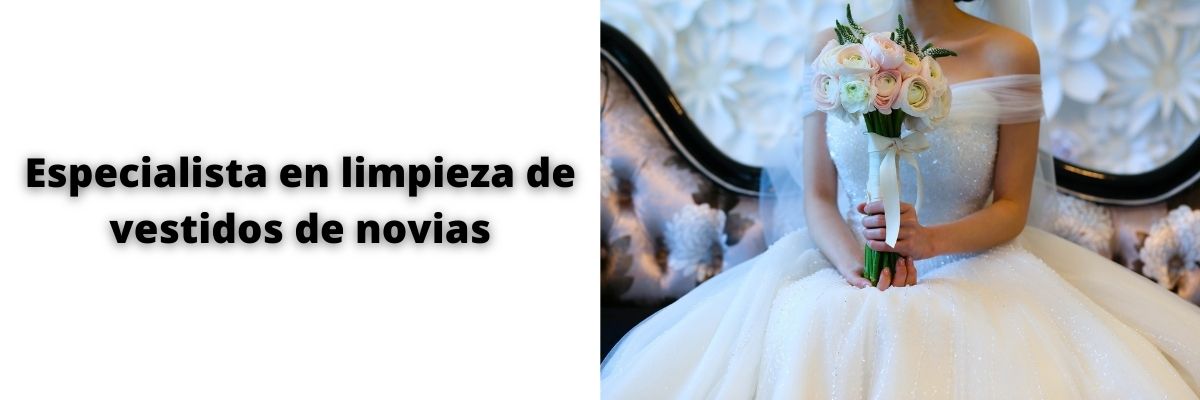 Limpieza de vestidos de novia en Tarragona